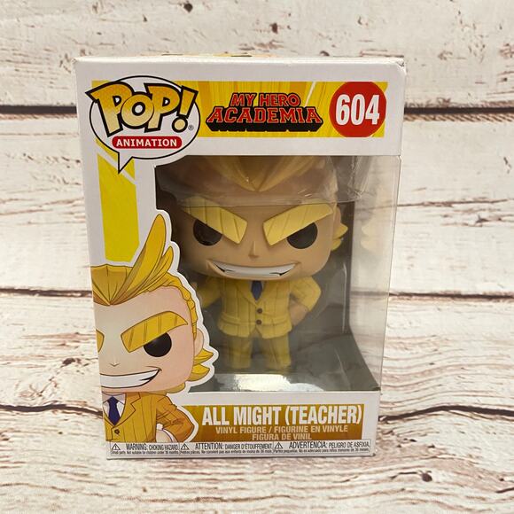 FUNKO My Hero Academia All Might Teacher Funko Pop - Picture 1 of 4